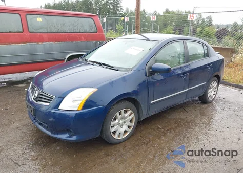 2012 Nissan Sentra 2.0 S из США, поврежденный, VIN 3N1AB6AP7CL618309